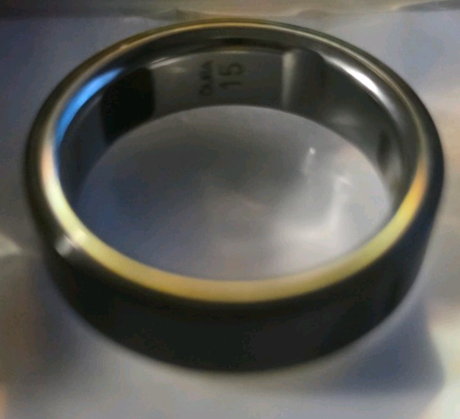 Authentic Oura Ring Gen 4 - Black Size 15 - OEM RING ONLY