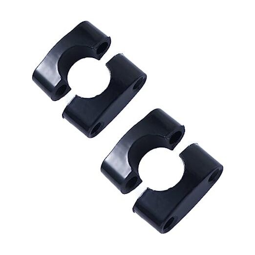 Handlebar Mount Clamps, Motorcycle Handlebar Risers Mount Clamp Aluminum