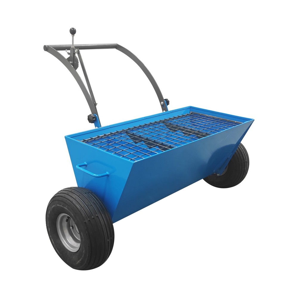 Sand Scattering Machine Hand-Push Abrasive Sand Spreader Machine High Efficiency