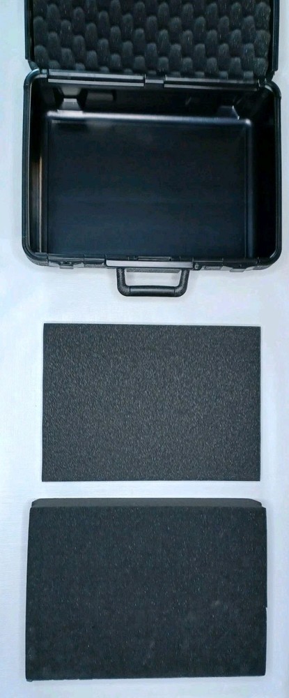 Platt 707 Black Plastic Hard Shell Case Pull Apart Foam Inside