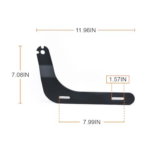 Adjustable Driver/Passenger Seat Backrest Component:Fixed Mounts () R18(Black)