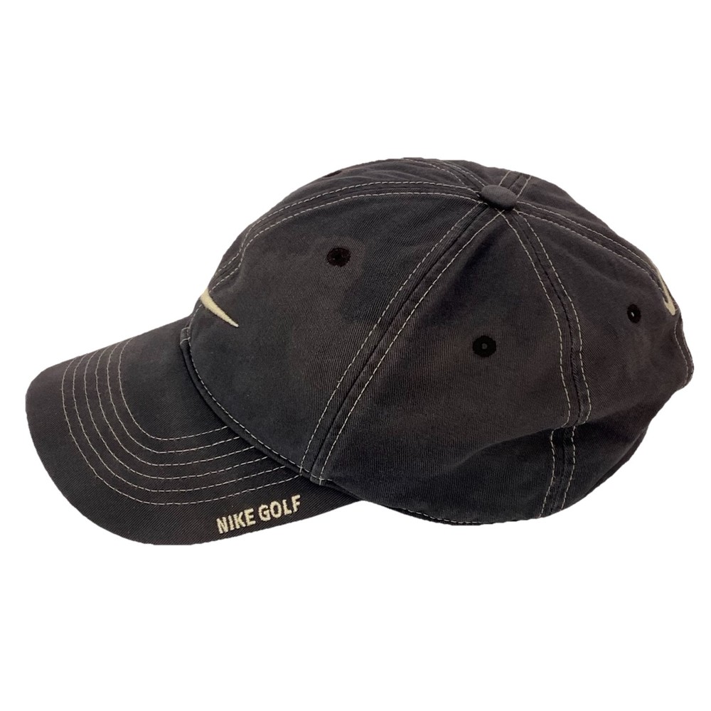 Cintas Strapback Hat Cap Blue Embroidered Nike Golf 6 Panel Style