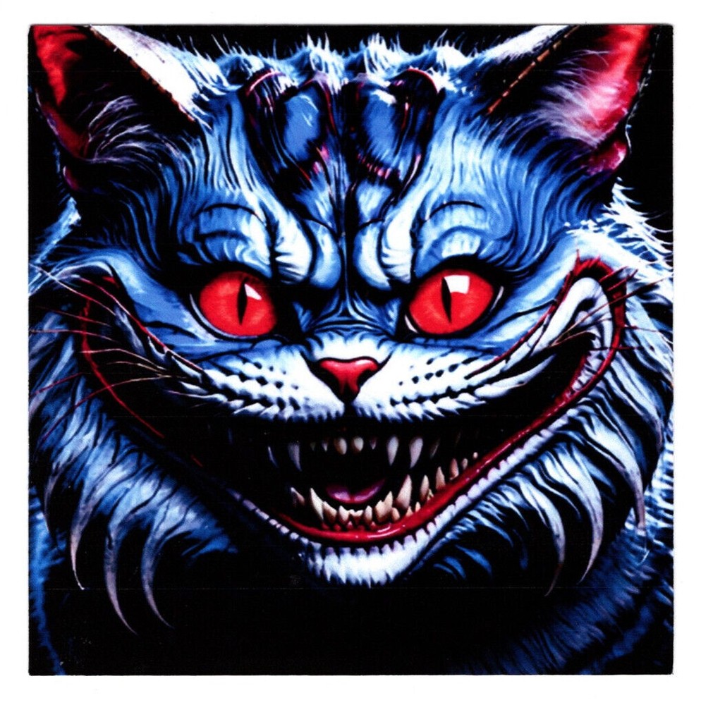 Cheshire Cat Sticker Decal
