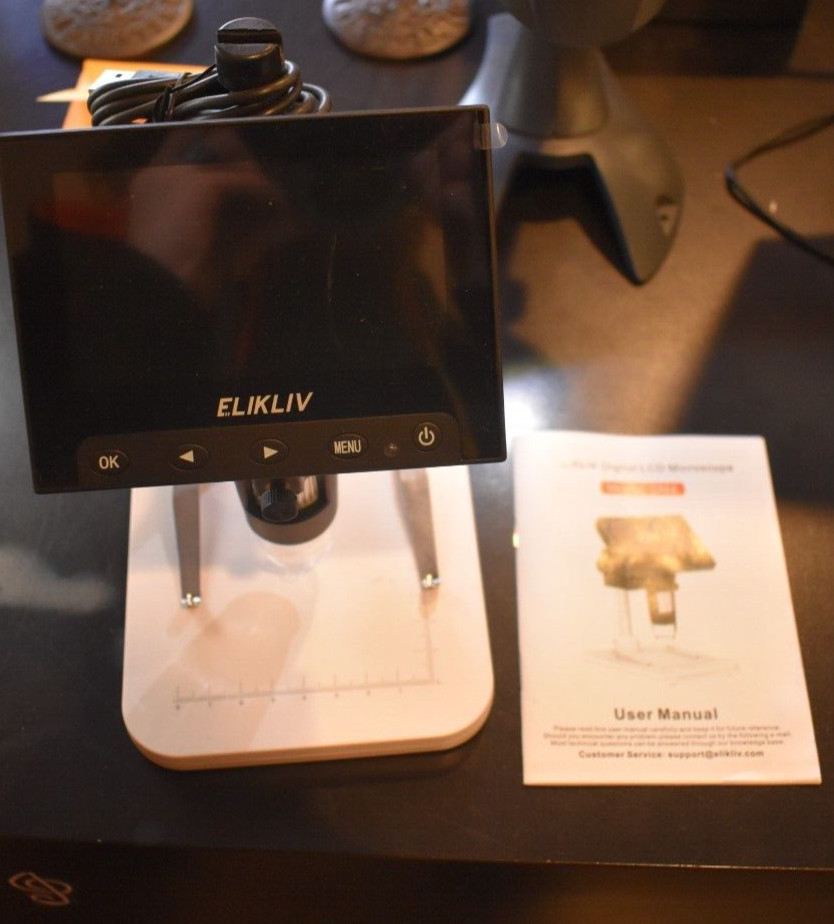 Elikliv EDM4 Coin Magnifier Microscope