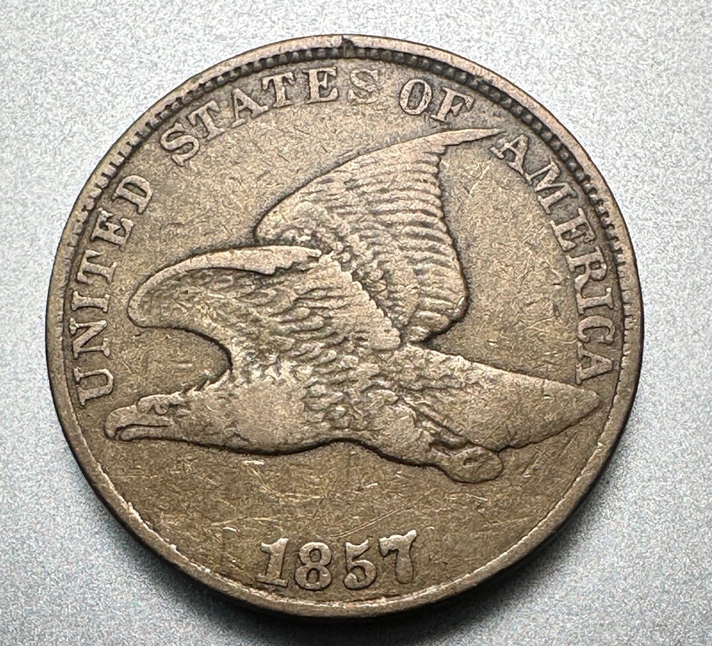1857  FLYING EAGLE  NICE DETAIL  #1936