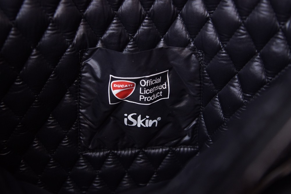 Vintage iSkin Black Backpack DUCATI Multi Pockets