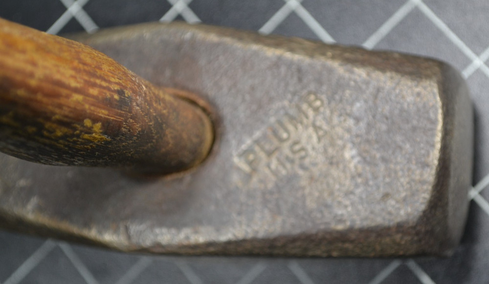 PLUMB - OREGON PATTERN - 10# SLEDGE HAMMER WITH THE ORIGINAL HANDLE