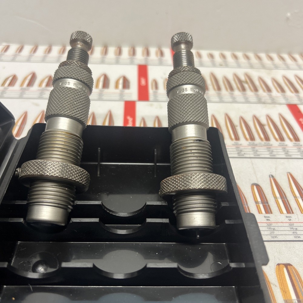 C&H TOOL & DIE 7.65 MAUSER 2 / DIE SET RELOADING NICE