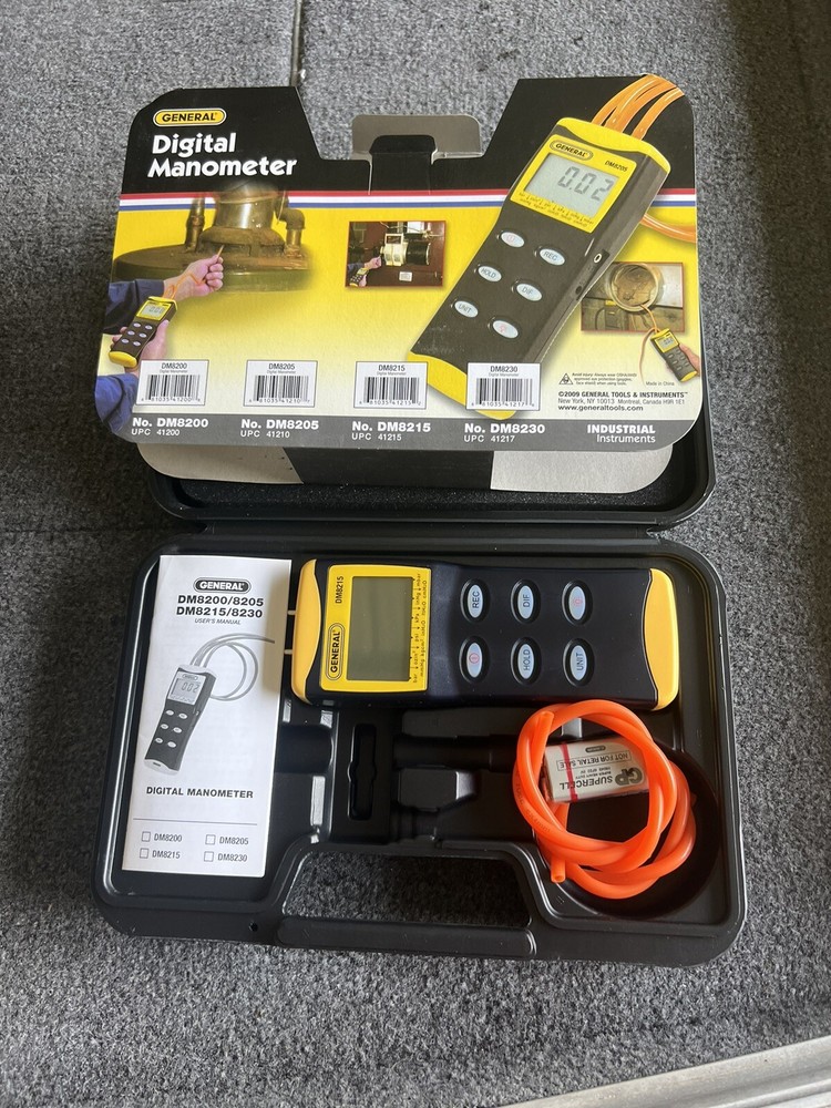 GENERAL Digital Manometer