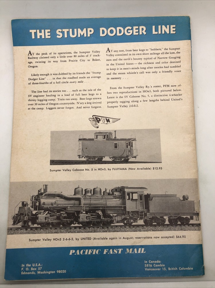 Model Railroader Magazine April 1967