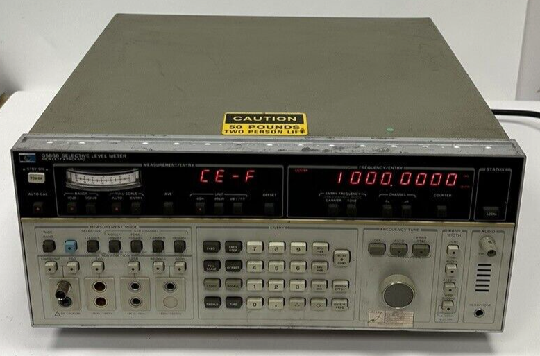 Hewlett Packard 3586B Selective Level Meter