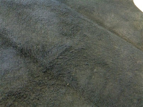 LEATHER HIDE BLACK 81" X 38 3/4"