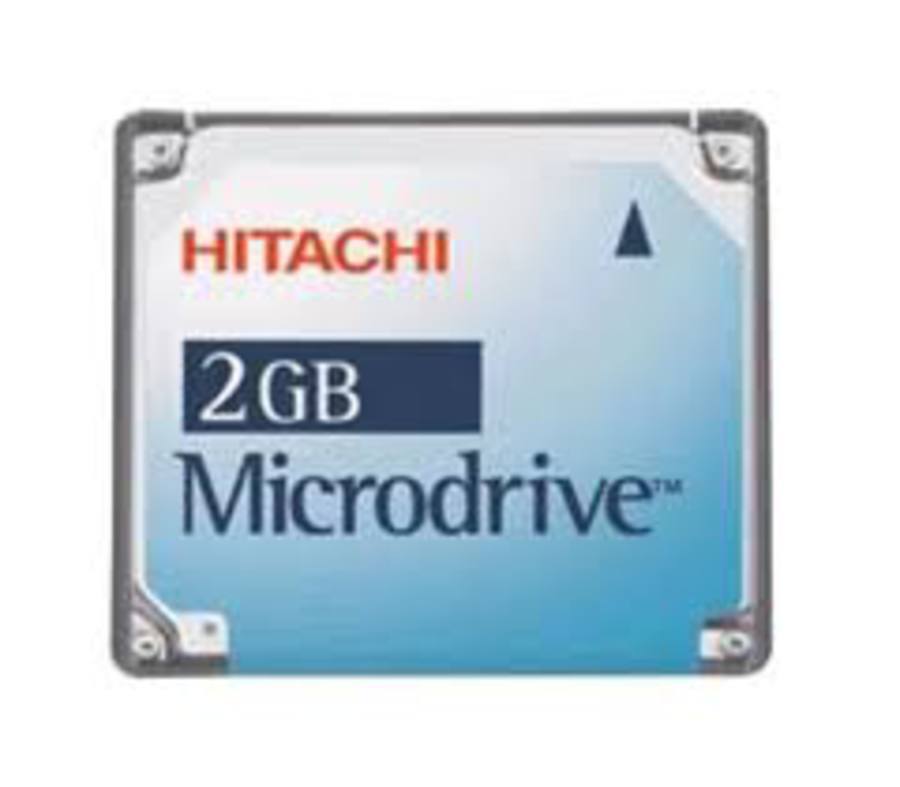 Hitachi 2GB CompactFlash+ Type II MicroDrive (HMS360402D5CF00)