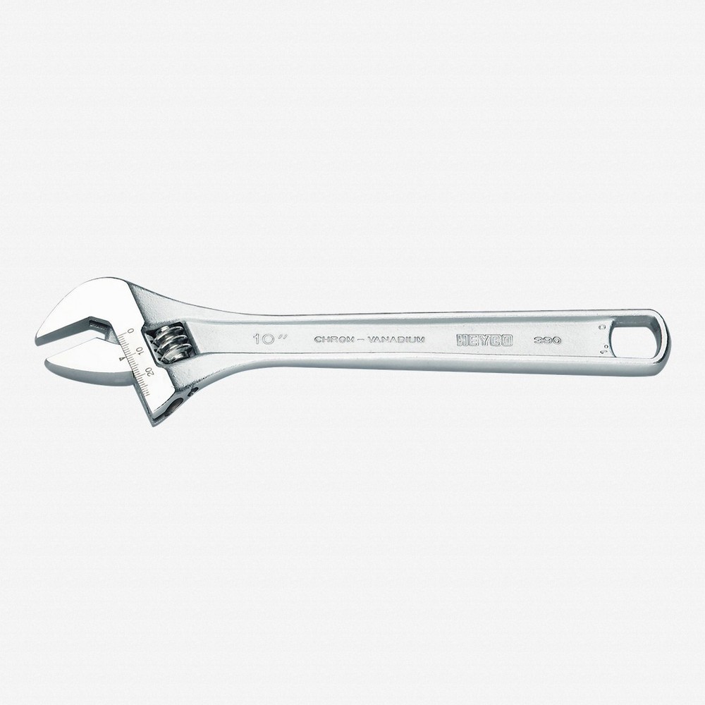 Heyco Adjustable 6" Wrench, Chrome
