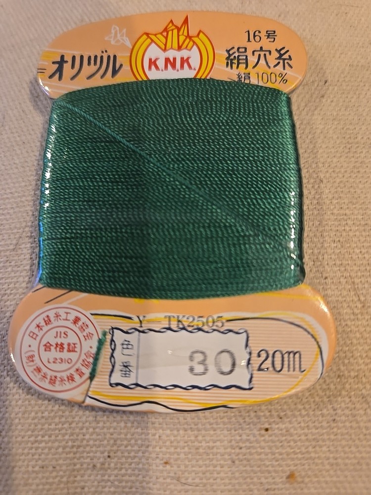 KNK Sewing Thread 100% Silk #30 20m