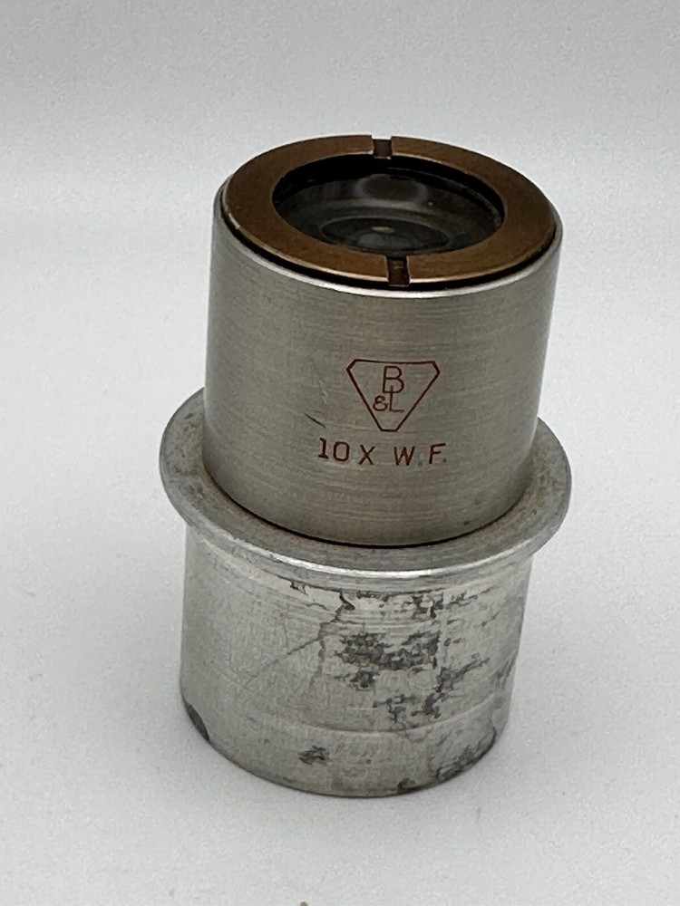 Bausch & Lomb 10x WF Microscope Threaded Lens