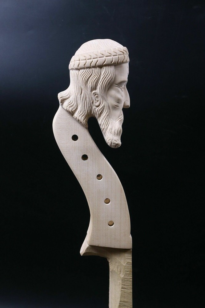 5string Advanced Hand-Carving 4/4 Cello neck Maple wood Cello Accessories