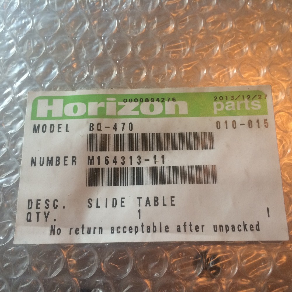 M164313-11 Slide Table Horizon BQ-470