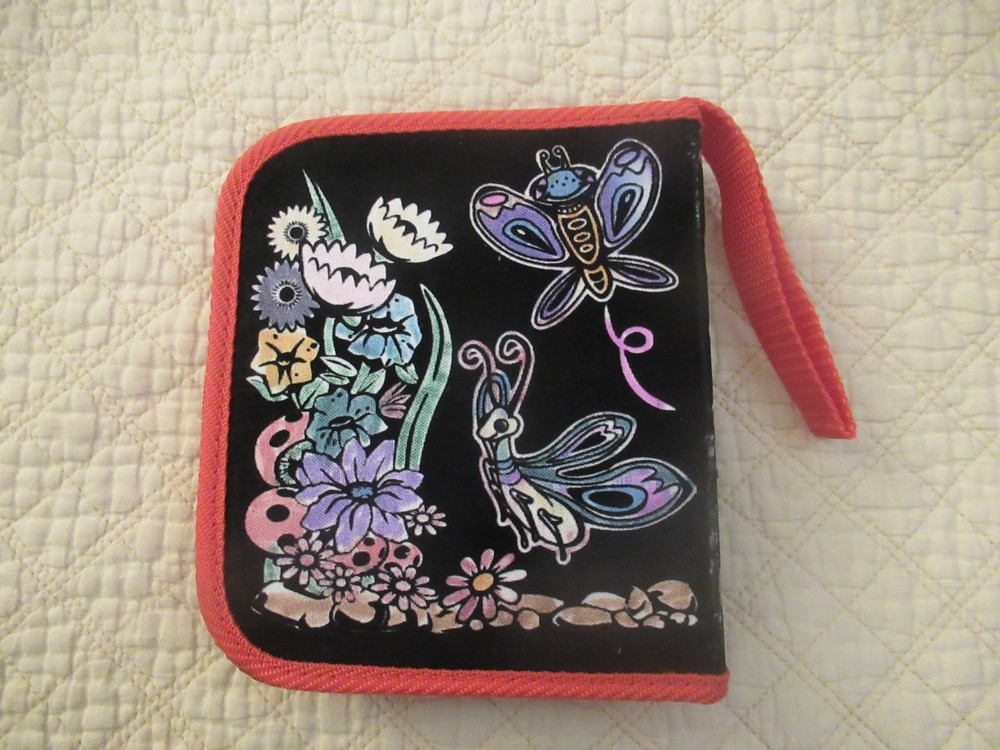 Hand-Colored Felt CD/DVD Storage Case (24 Disc Capacity)