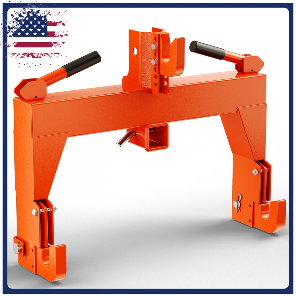 Three-Point Quick Suspension Connection 3000lbs 3-Pt Trailer Hitch Attachments