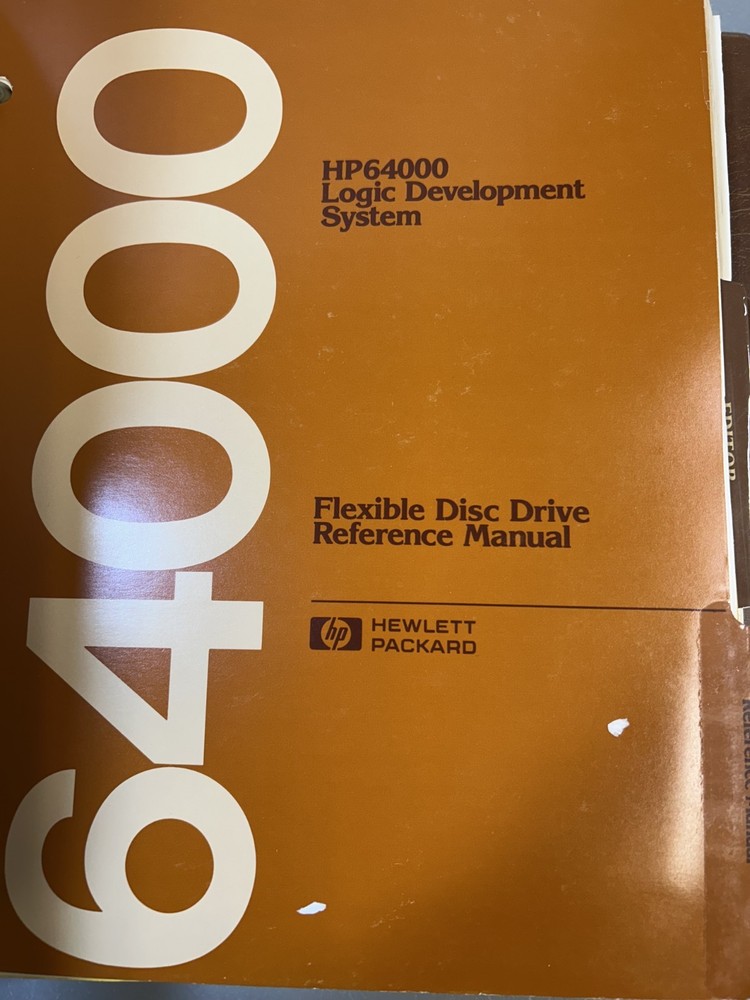 HP 64000 Development System Set of Manuals