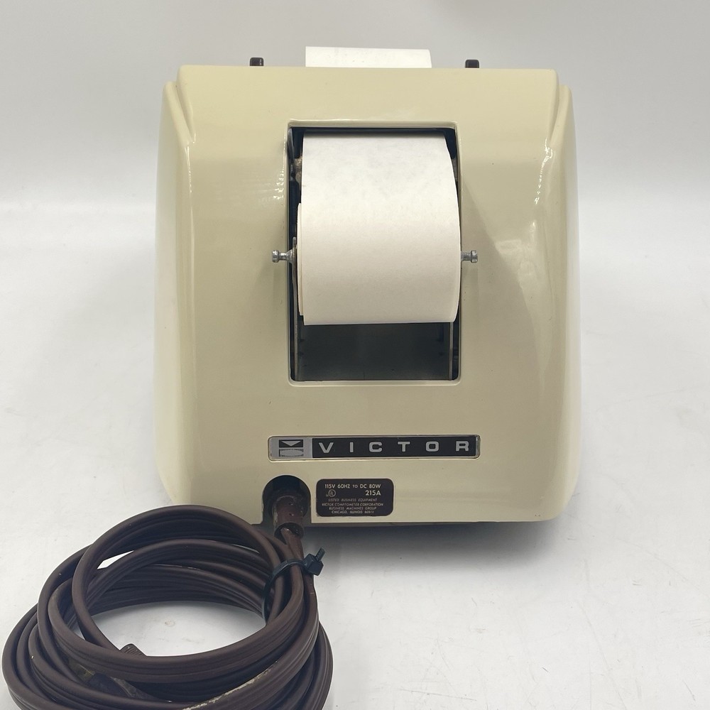 Vintage Victor 215A Adding Machine "Tested & Working”