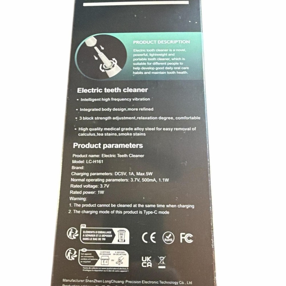 Electric Teeth Cleaner with Multiple Modes and Heads