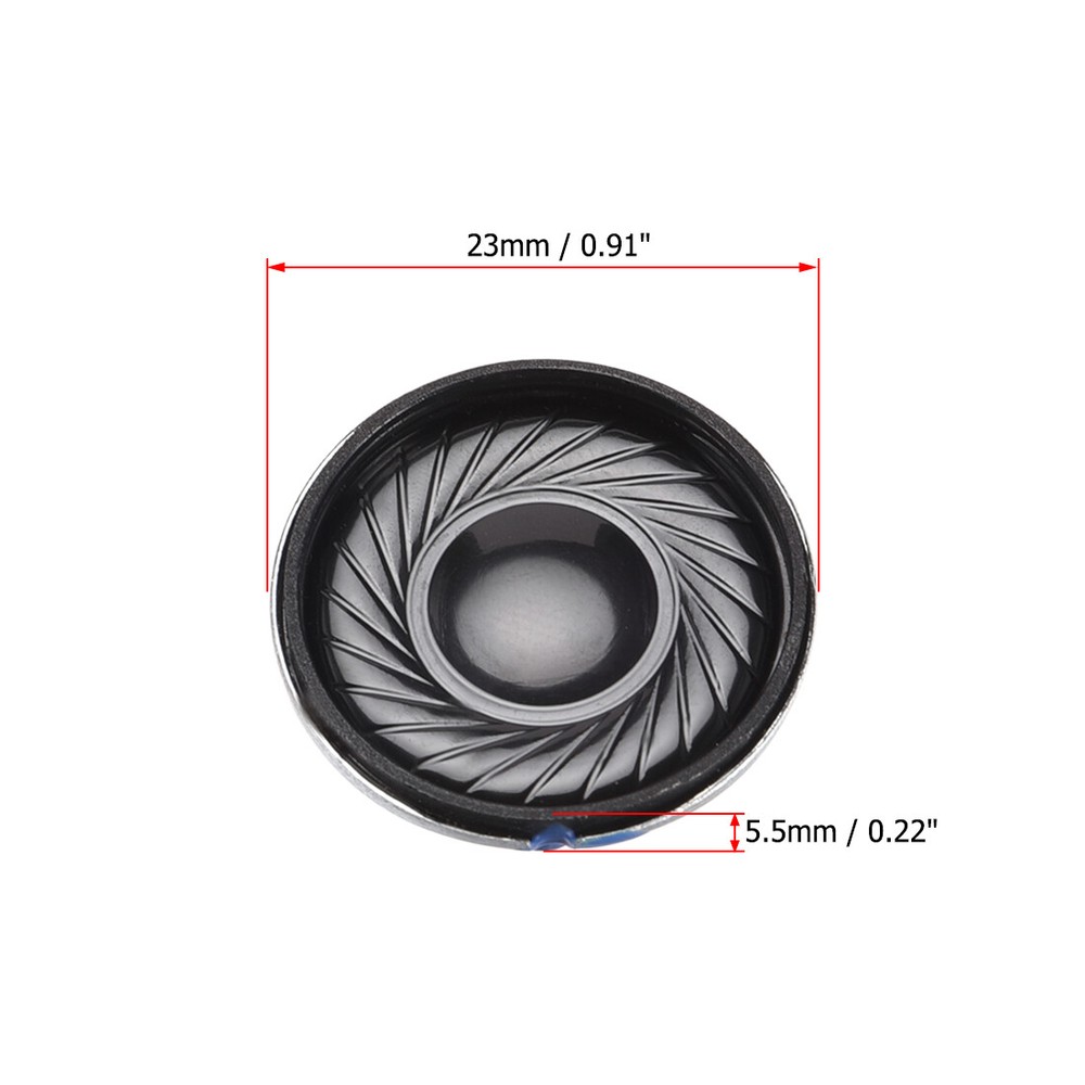 4pcs 2W 8 Ohm Micro Internal Speaker Magnet Loudspeaker 23mm Dia