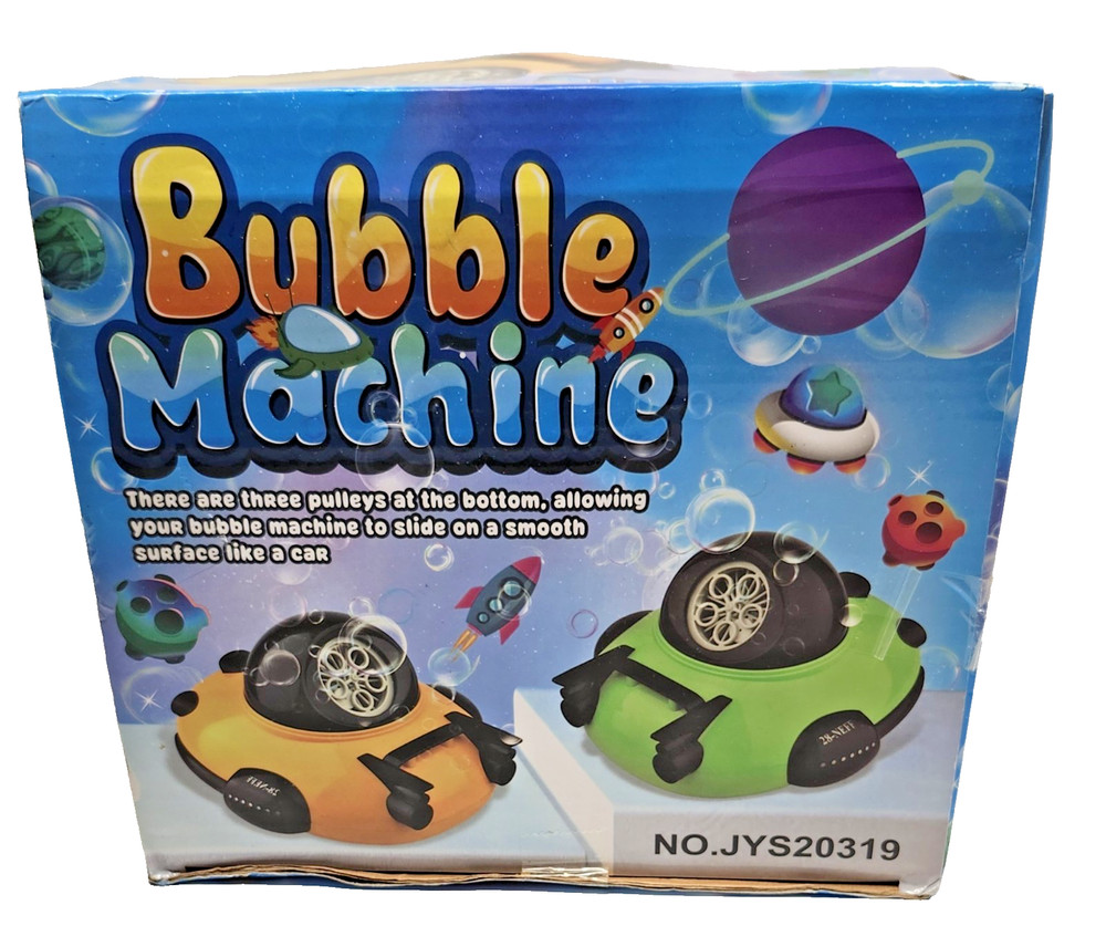 Battery Operated Bubble Machine Kit With Bubble Machine & Solution
