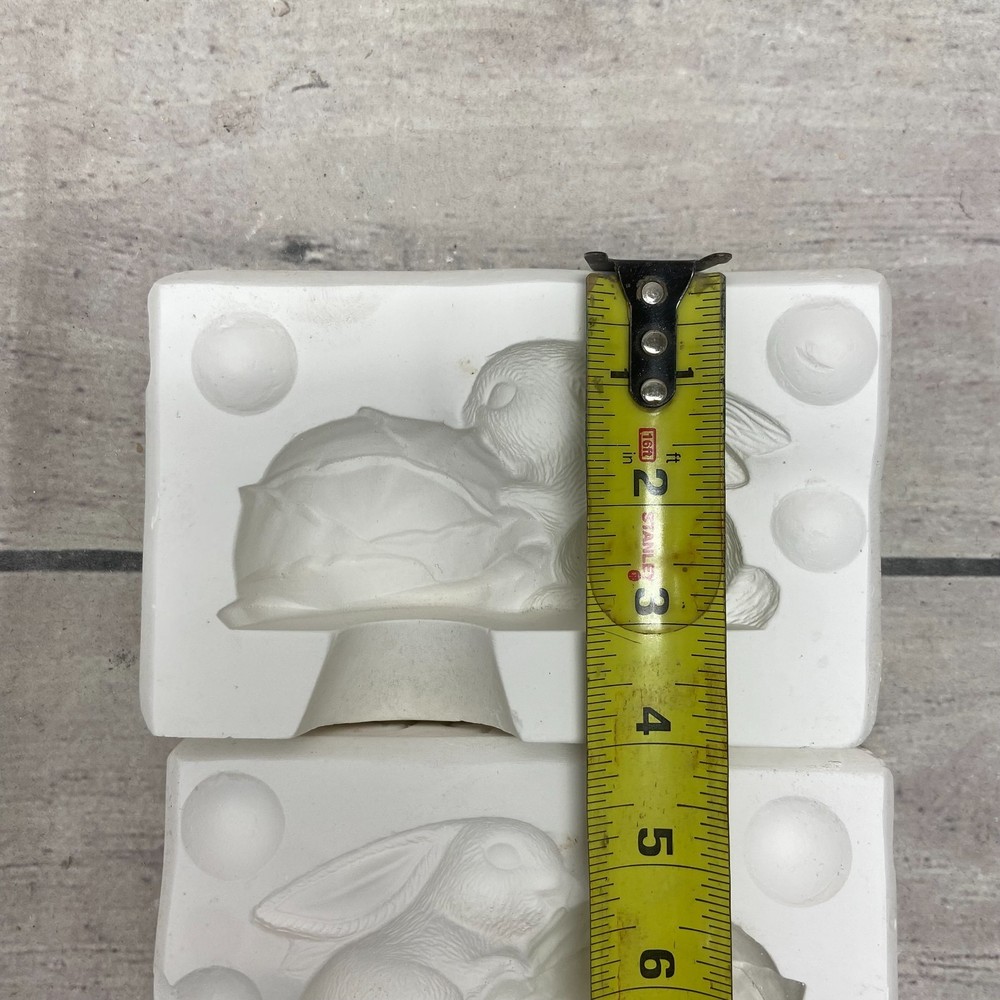 Weaver Ceramic Casting Mold Bunny and Cabbage #56