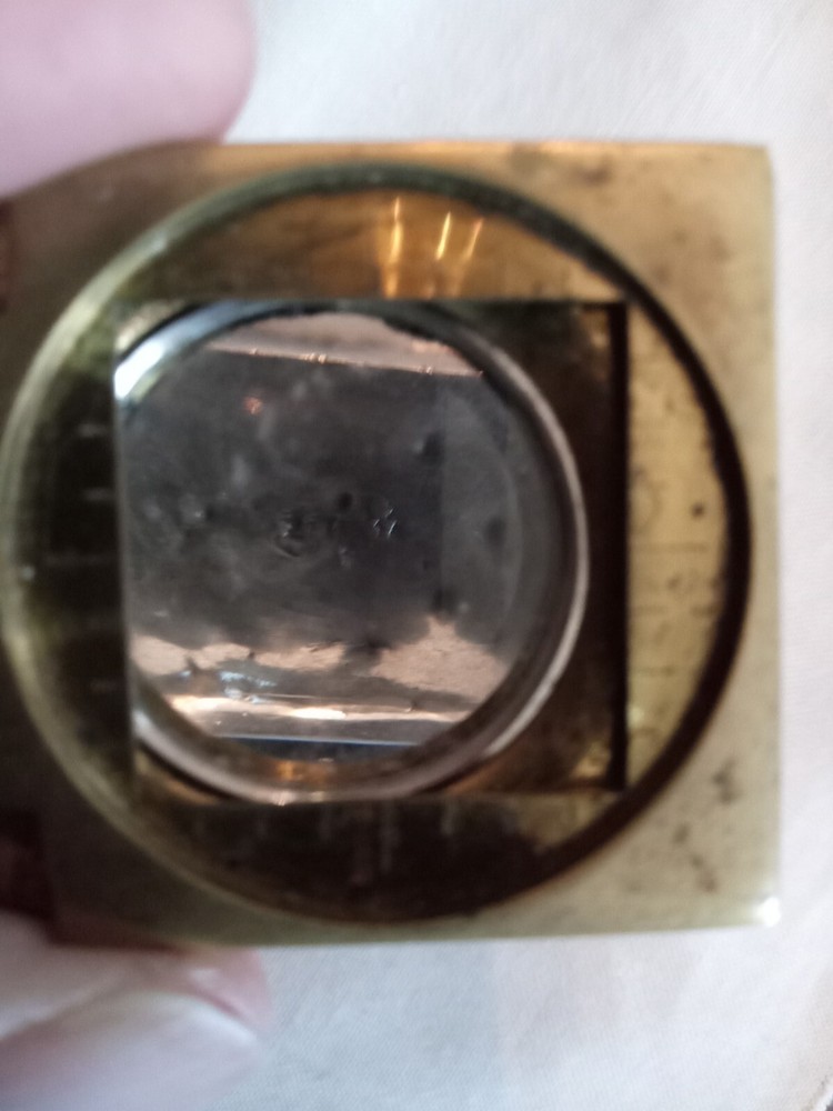 Small Antique Dutch .835 Silver Peppermint Box , Hatbox Form