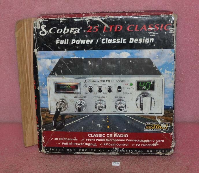 Cobra 25 LTD Classic CB Radio.
