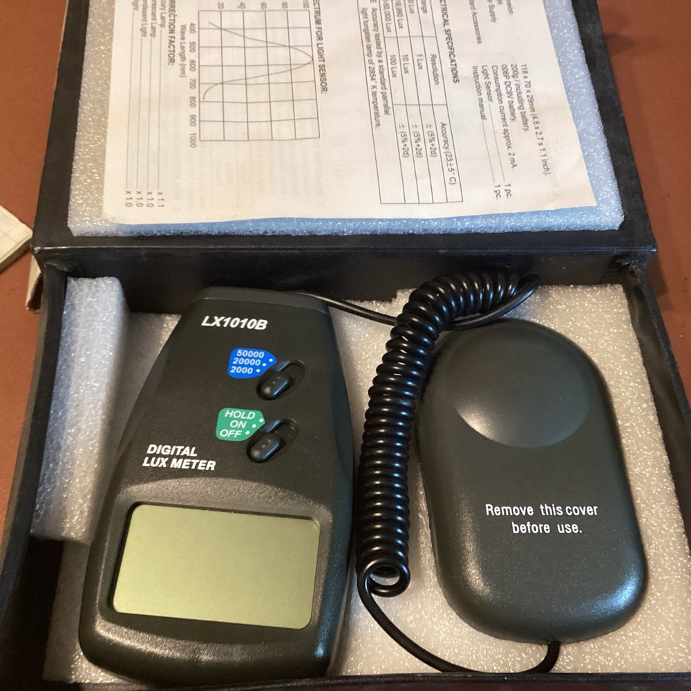 Beslands Model # LX1010B Digital Lux Meter