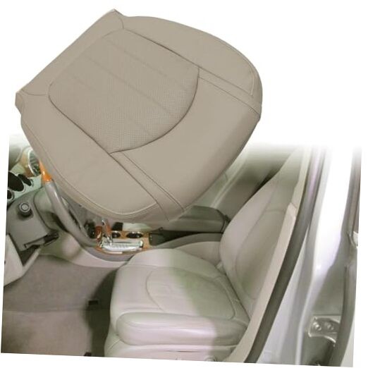 Driver Side Bottom Perforated Leather Replacement Seat Tan(Perforated leather)