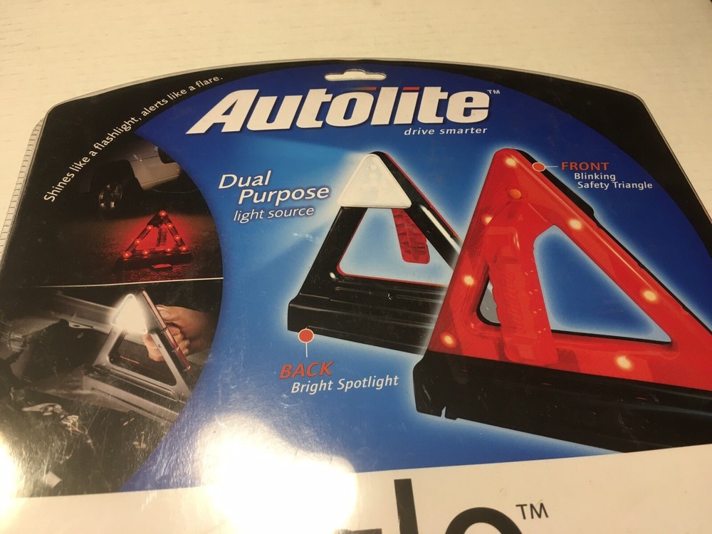 Autolite Drive Smarter Dual Purpose Light Source Tri Glow Safety Light.