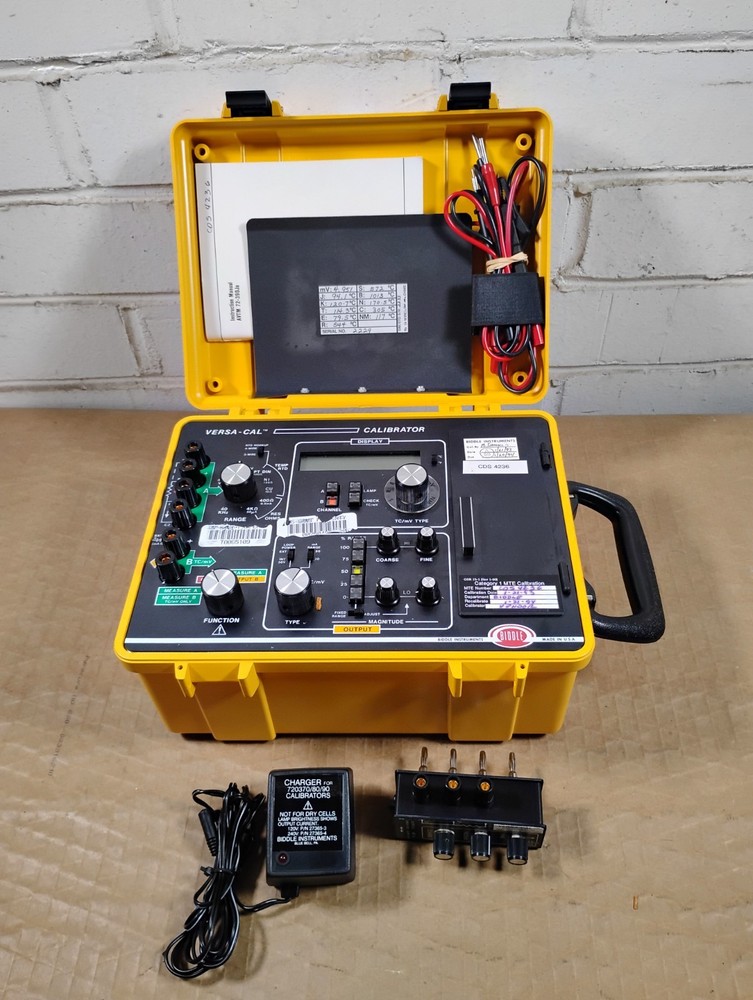 Biddle Versa-Cal Calibrator 720390- UNTESTED SURPLUS / POWERS ON