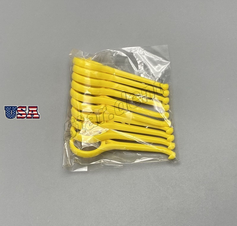 100Pcs Orthodontic Aligner Removal Tool Braces Extractor Nice Invisible Colors