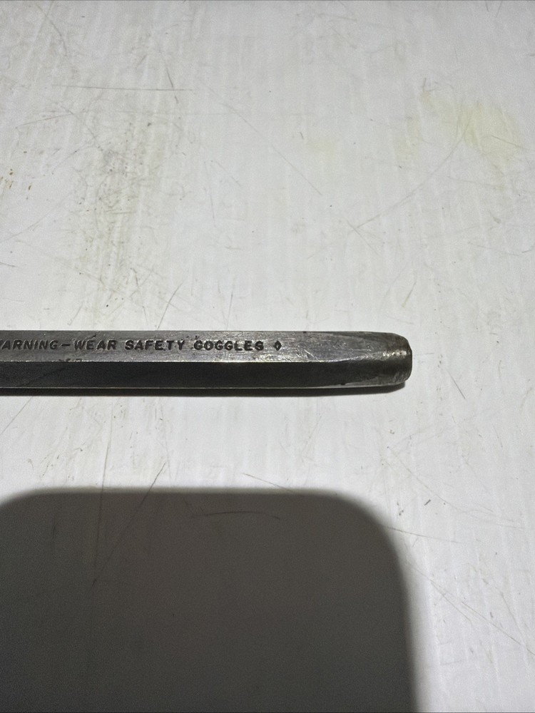 Snap On 1/2" Flat Tip Chisel 6" Long PPC816A