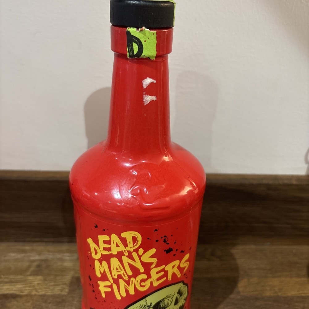 EMPTY Dead Man's Fingers 70cl Cherry Rum Bottle