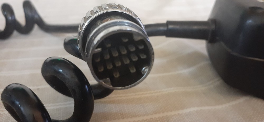 Vintage Cobra Dynamic CB Microphone Control Head, CH Display, 16-Pin Connector