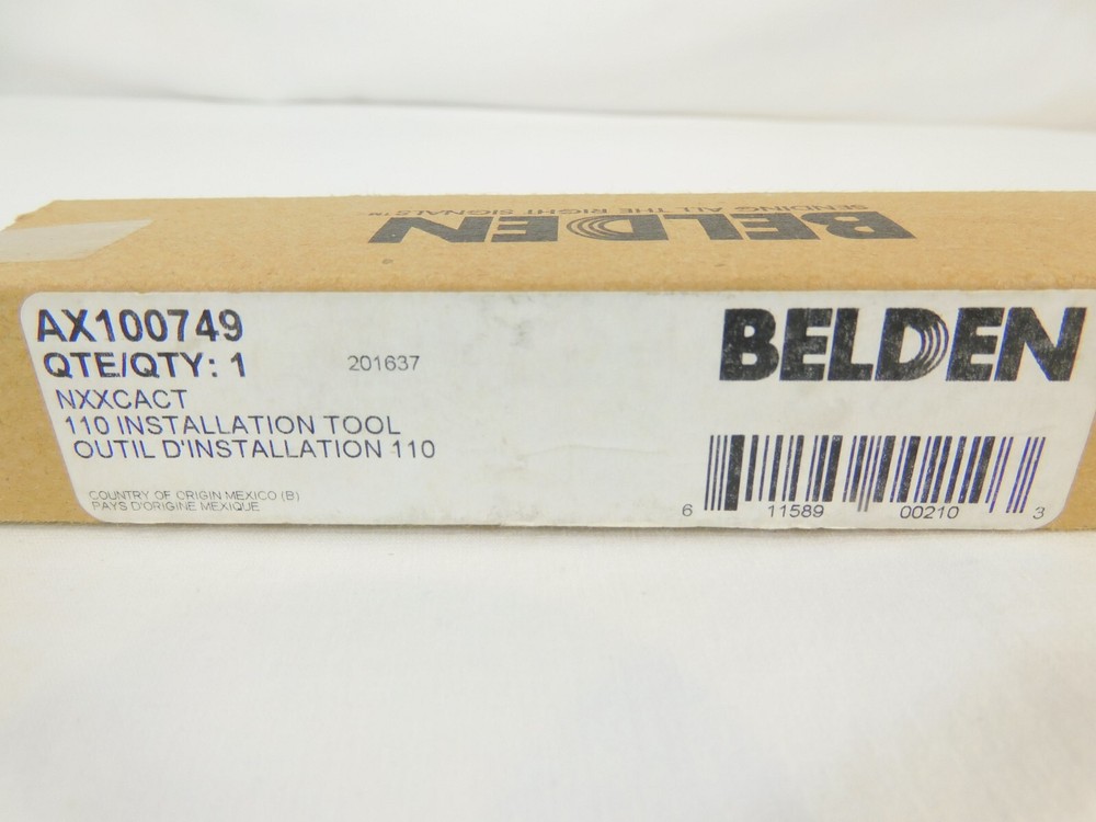 110 Tool Beldon AX100749 Modular Connectors - Connecting Tool Assembly