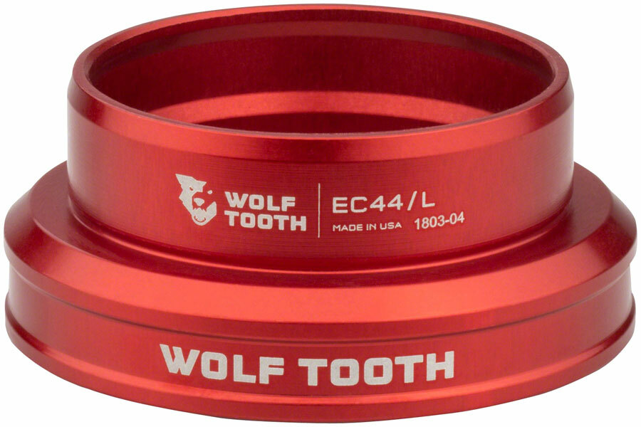 Wolf Tooth Components Performance Headset - EC44/40 Lower Red