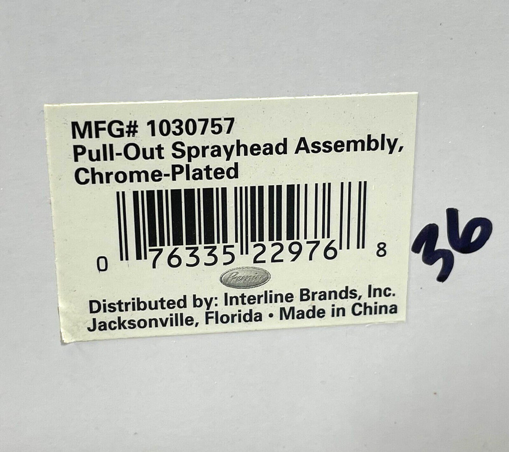 PREMIER Essen Pull-Out Sprayhead Sprayer Assembly Chrome 1030757