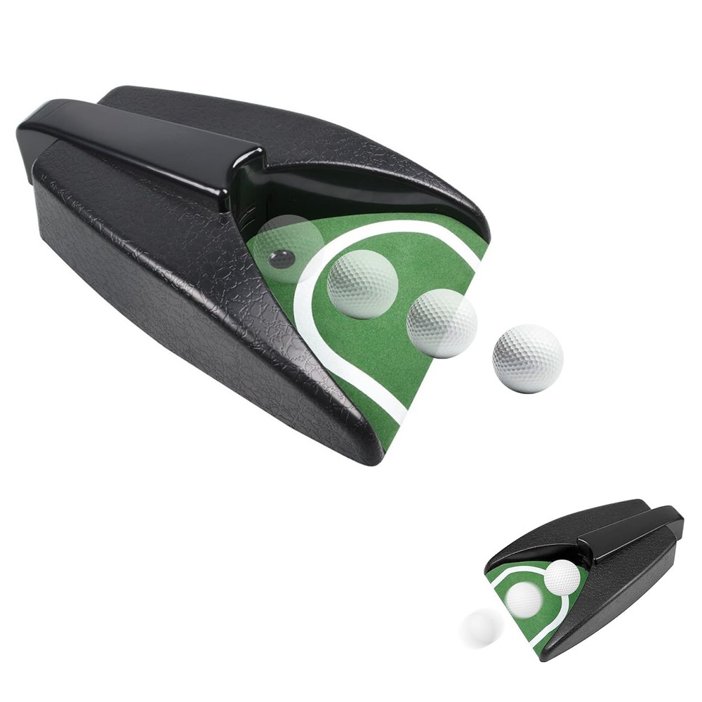 Golf Ball Return Putting Unit Automatic Indoor Battery-Powered Practice Machine