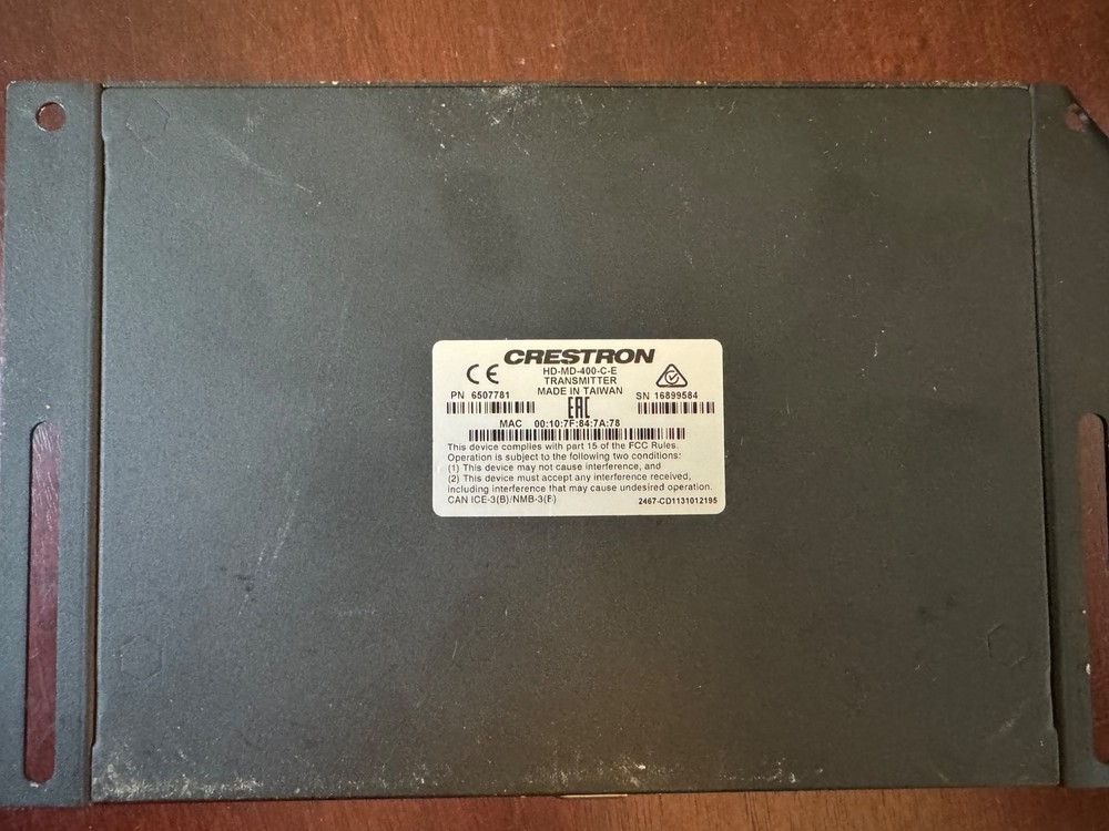 CRESTRON HD-MD-400-C-E Multiformat Switch and Transmitter HDMI