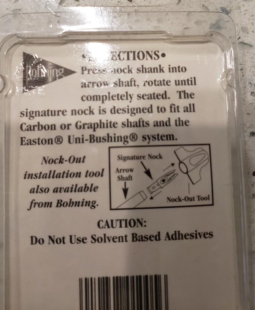 BOHNING SIGNITURE NOCKS