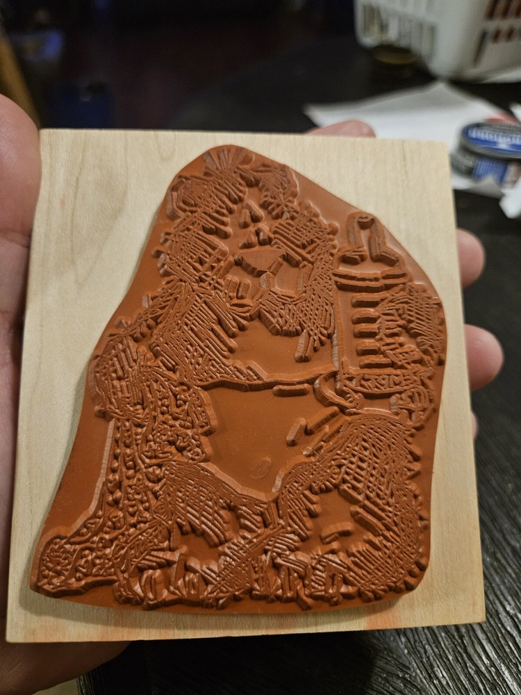 Big Bear With Bottle Stamper