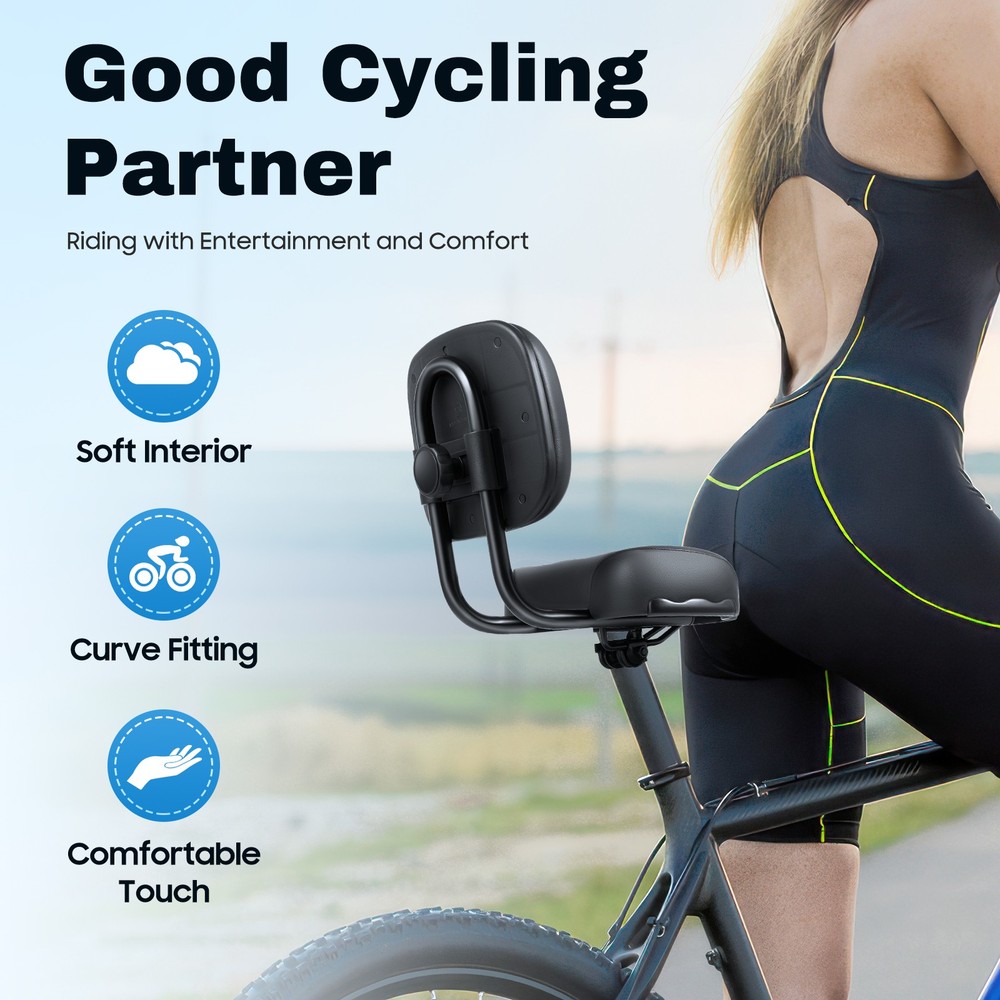 Tricycle saddle all black