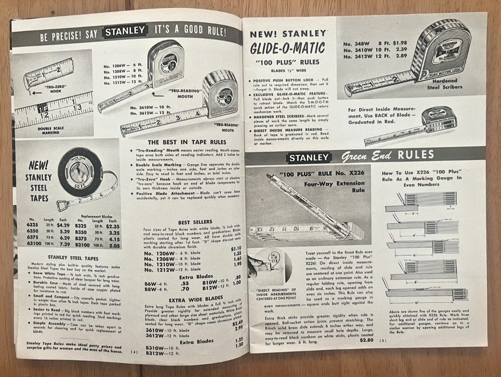 Stanley Do It Better with Stanley tools Catalog 58 Winiewicz Hardware Buffalo NY