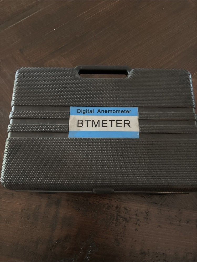 Compact BT-846A Air Flow Meter - Measures Wind Speed, Temp & CFM with Backlight